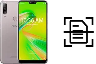 Numériser un document sur un Asus Zenfone Max Shot ZB634KL