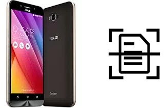 Numériser un document sur un Asus Zenfone Max ZC550KL