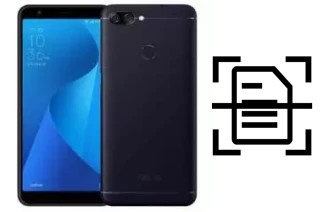 Numériser un document sur un Asus ZenFone Pegasus 4S