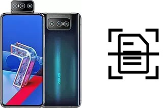 Numériser un document sur un Asus Zenfone 7 Pro ZS671KS