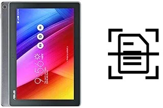 Numériser un document sur un Asus Zenpad 10 Z300C