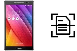 Numériser un document sur un Asus Zenpad 8.0 Z380C