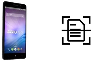 Numériser un document sur un Avvio A50