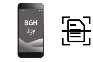 Numériser un document sur un BGH Joy V6