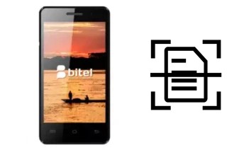 Numériser un document sur un Bitel B8411