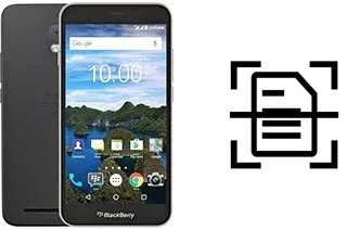 Numériser un document sur un BlackBerry Aurora