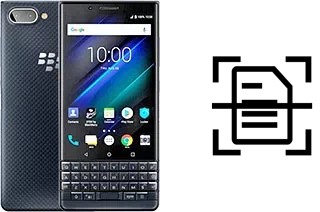 Numériser un document sur un BlackBerry KEY2 LE