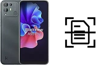 Numériser un document sur un Blackview A55 Pro