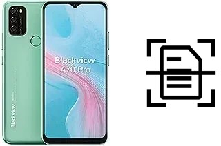 Numériser un document sur un Blackview A70 Pro