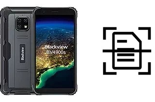 Numériser un document sur un Blackview BV4900s