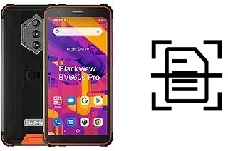 Numériser un document sur un Blackview BV6600 Pro