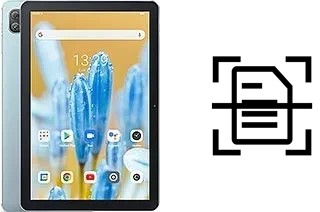 Numériser un document sur un Blackview Oscal Pad 70