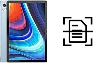 Numériser un document sur un Blackview Oscal Pad 13