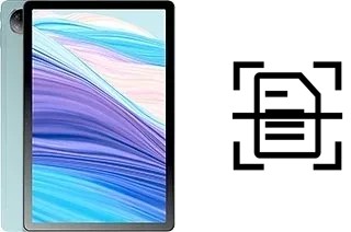 Numériser un document sur un Blackview Oscal Pad 18