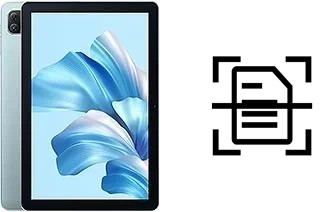 Numériser un document sur un Blackview Oscal Pad 60