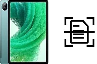 Numériser un document sur un Blackview Oscal Pad 15