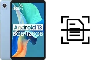Numériser un document sur un Blackview Tab 60