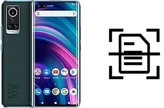 Numériser un document sur un BLU BLU Bold N2