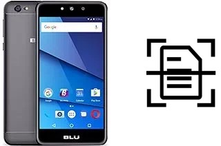 Numériser un document sur un BLU Grand XL