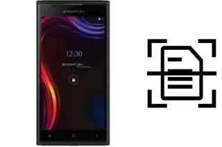Numériser un document sur un Brigmton BPhone 551QC