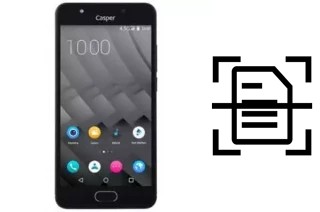 Numériser un document sur un Casper Via M2