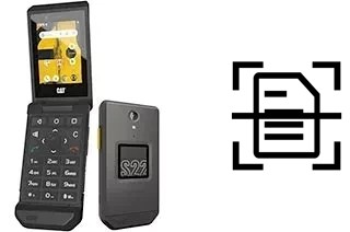 Numériser un document sur un Cat S22 Flip