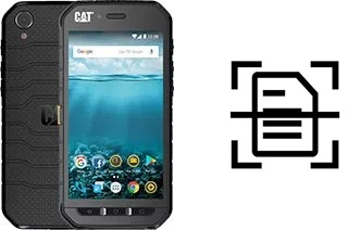 Numériser un document sur un Cat S41