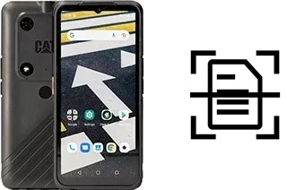 Numériser un document sur un Cat S53