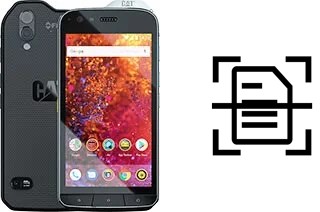 Numériser un document sur un Cat S61