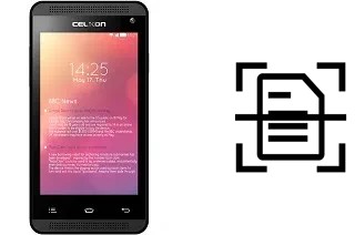 Numériser un document sur un Celkon A402