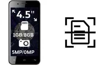 Numériser un document sur un Celkon Diamond Q4G