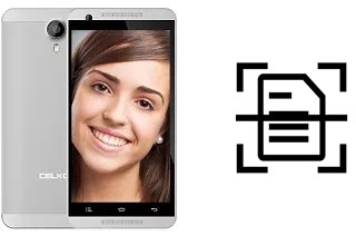 Numériser un document sur un Celkon Q54+