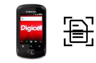 Numériser un document sur un Cellacom T701