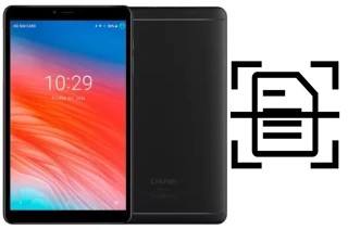 Numériser un document sur un Chuwi Hi9 Pro