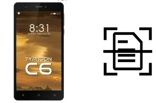 Numériser un document sur un Cloud Mobile Typhoon C6