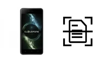 Numériser un document sur un CloudFone Cloudfone Thrill Power N