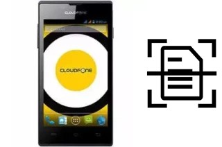 Numériser un document sur un CloudFone Excite 401DX Plus