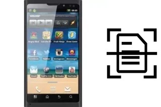 Numériser un document sur un CloudFone Excite 430G