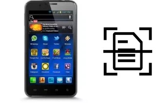 Numériser un document sur un CloudFone Excite 500G