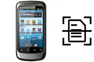 Numériser un document sur un CloudFone ICE 2GS