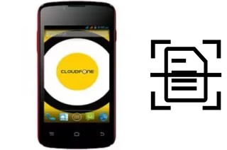 Numériser un document sur un CloudFone Ice 352E