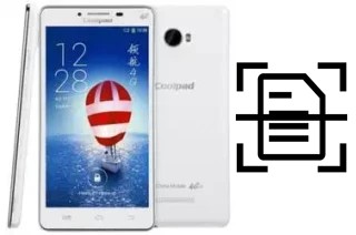 Numériser un document sur un Coolpad 8729