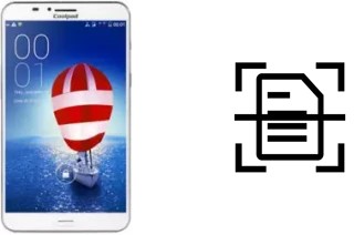 Numériser un document sur un Coolpad Halo