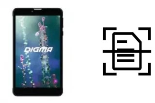 Numériser un document sur un Digma Citi 7586 3G