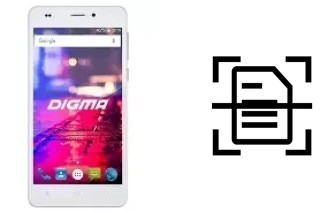 Numériser un document sur un Digma Citi Z560 4G