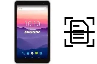 Numériser un document sur un Digma Optima 7018N 4G