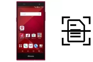 Numériser un document sur un DoCoMo F-01H