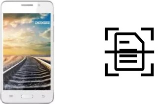 Numériser un document sur un Doogee Moon DG130