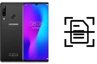 Numériser un document sur un Doogee N20