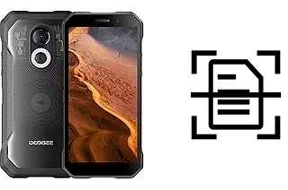 Numériser un document sur un Doogee S61 Pro